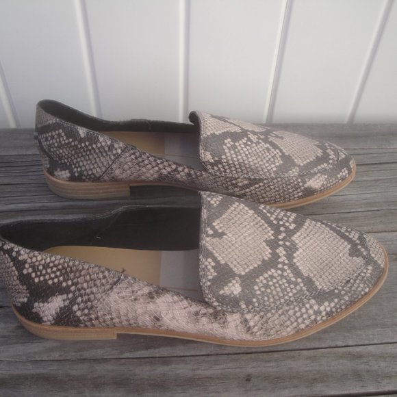 Dolce Vita Loafers Snake Skin Print "Stella" Pamala Shoes Size 9.5 - Picture 5 of 8